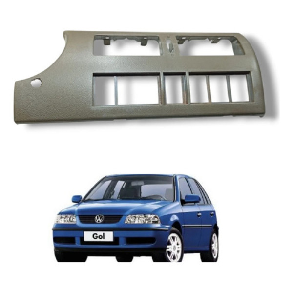 Moldura Painel Central Vw Gol G3 1999 A 2005