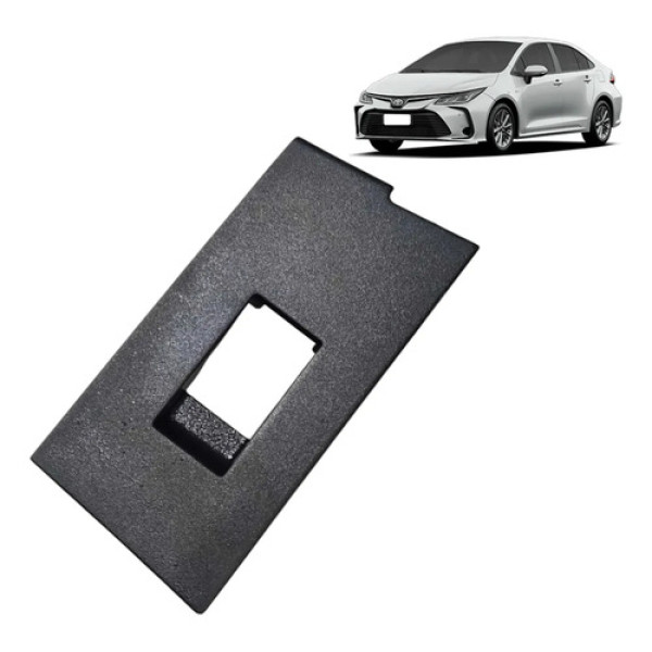 Moldura Botao Vidro Tras Direito Toyota Corolla 2015 A 2017