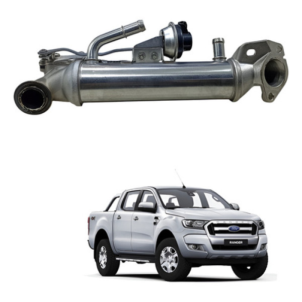 Resfriador Valvula Egr Ford Ranger 3.2 2.2 2016 2017 2018 19