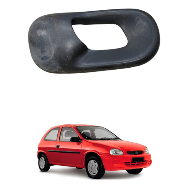 Moldura Maçaneta Interna Corsa Traseira 1999 2005 Esquerdo