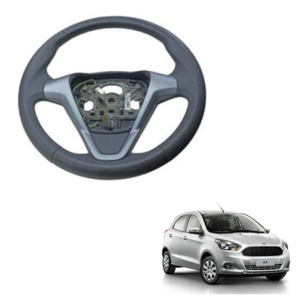 Volante Ford Ka Sedan Ou Hatch 2014 À 2018 Preto