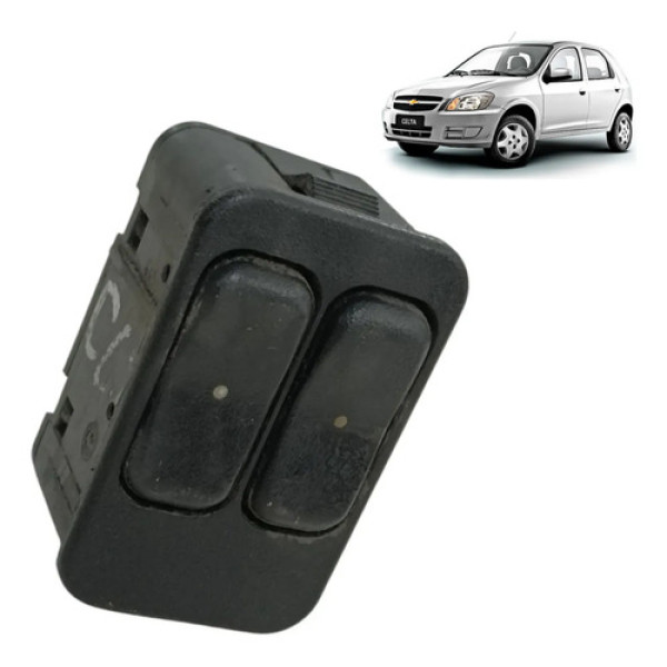 Botão Duplo  Vidro Elétrico Do Celta - 225220110120