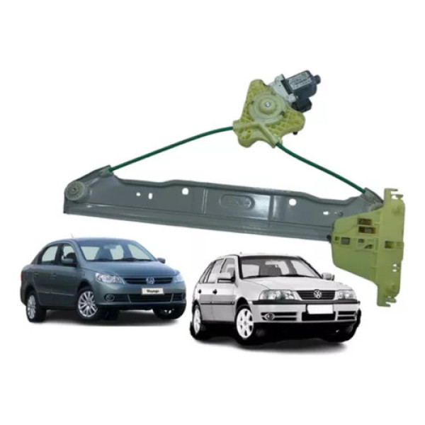 Máquina De Vidro Porta Diante Esq Gol Voyage G5 G6 G7 G8 Elé
