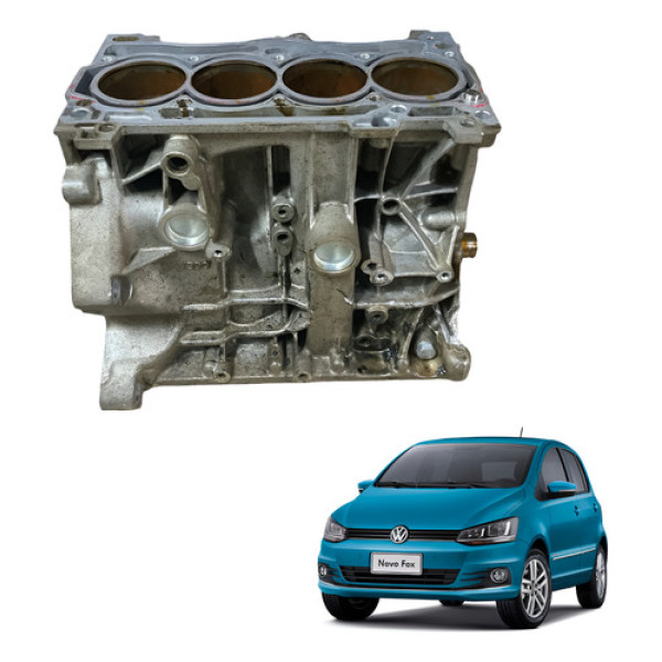 Bloco Motor Polo Virtus Fox Saveiro Gol Golf 1.6 16v Msi 15/