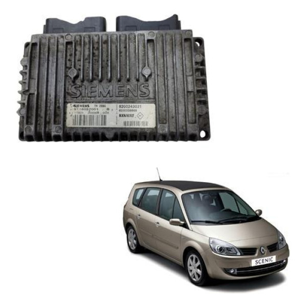 Módulo Câmbio Scenic Megane - S118057001 B - 8200243031