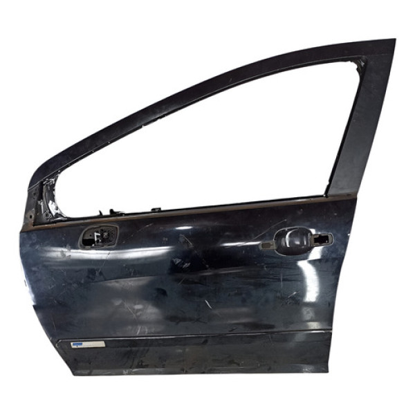 Porta Dianteira Esquerda Peugeot 308 408 2012 2013 A 2019 Dianteira Esquerda Azul-turquesa