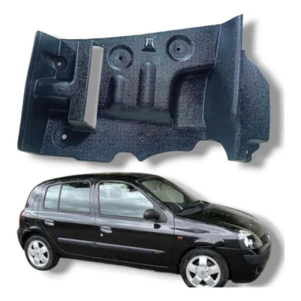 Moldura Porta Malas Renault Clio 2003 2004 A 2006 Preto