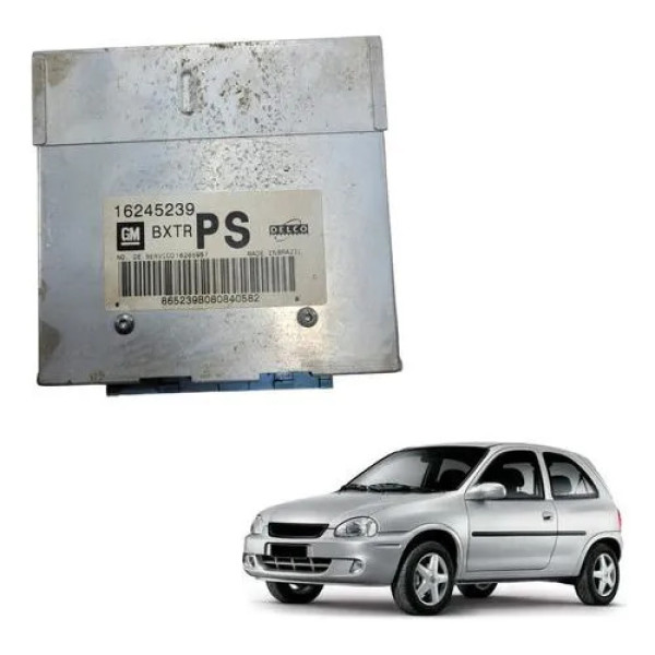  Central De Injecao Corsa 1.0 8v Gás Mpfi 16245239 Ps Bxtr