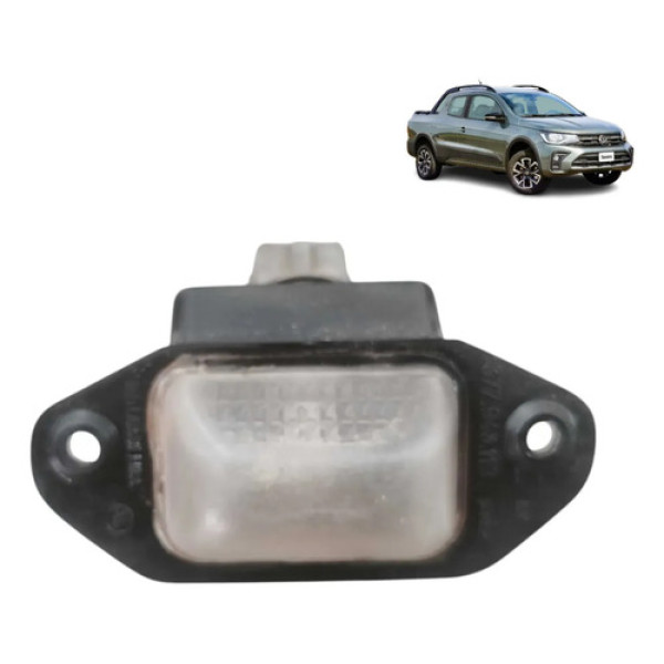 Luz Lanterna Da Placa Vw Gol Saveiro G2 Bola