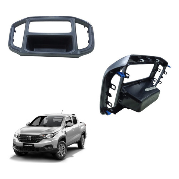 Moldura Painel Central Fiat Strada Freedom 21 100253453