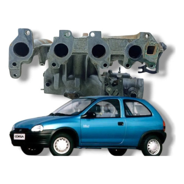 Coletor Admissão Corsa Montana Celta Meriva 1997 A 2007