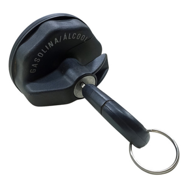 Tampa Tanque Com Chave Gasolina Palio 2005 A 2015 Preto