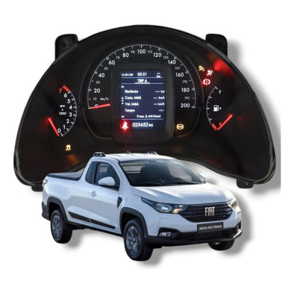 Painel Instrumentos Fiat Strada Freedom 1.3 2021 A 2023