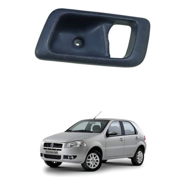 Moldura Maçaneta Interna Direita Fiat Palio 2001 Ate 2010 Dianteira/traseira