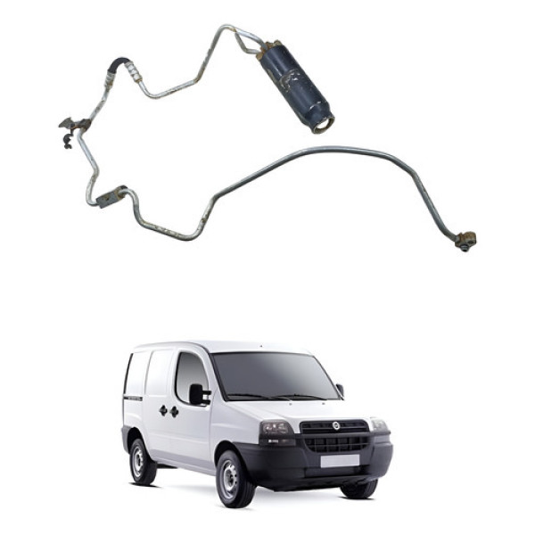 Tubo Rígido Do Filtro Evaporador A/c Fiat Doblo 1.8 51765244