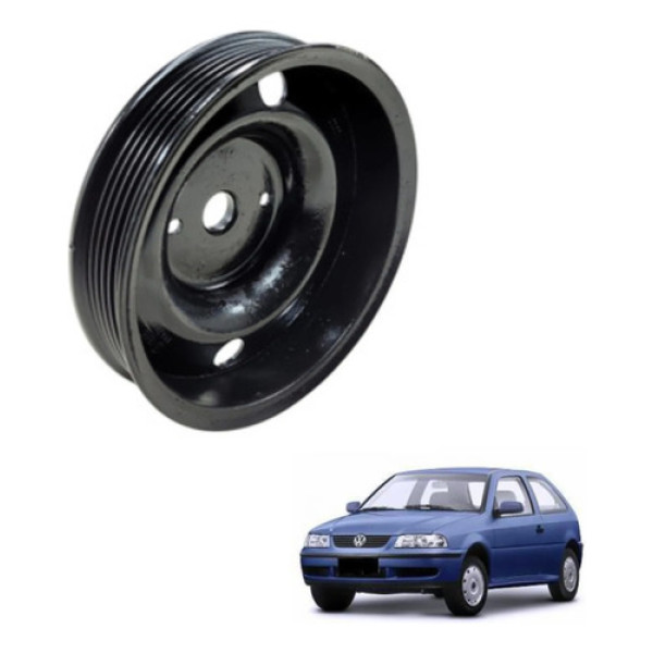 Polia Virabrequim Vw Gol 1.0mi 2001 A 2004