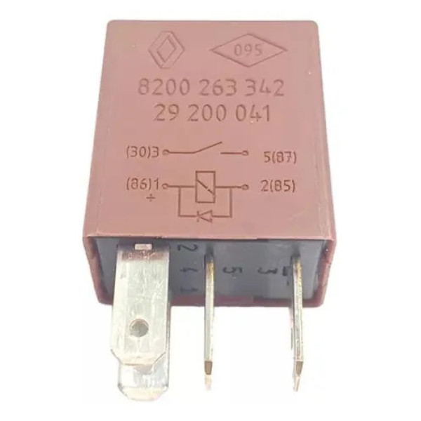 Rele Auxiliar Renault Logan Duster Sandero Captur 8200263342