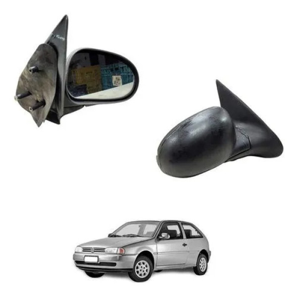 Retrovisor Direito Gol Parati Bola 2p S/ Controle