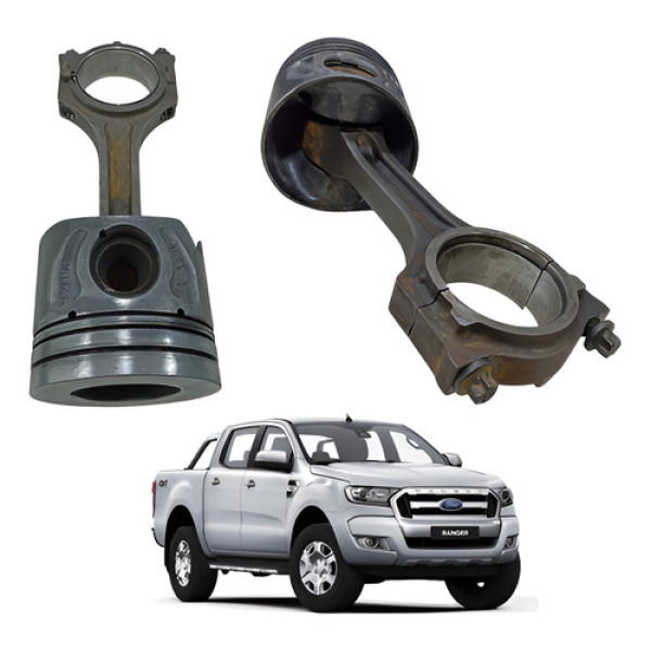 Biela C/ Pistao Ford Ranger 2013 2020 Motor 5cc Original Std