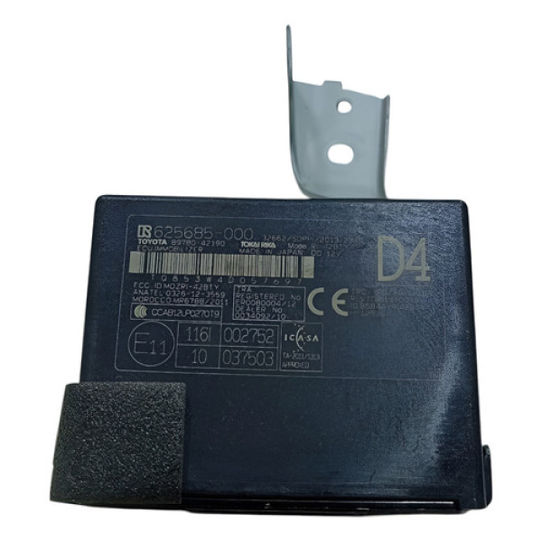 Modulo Imobilizador Toyota Corolla Xei 2.0 2017 A 2019