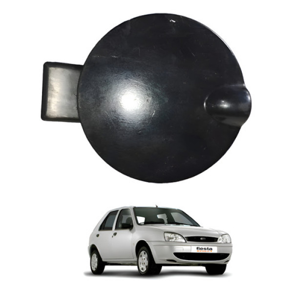 Portinhola Tanque Combustivel Fiesta 2000 A 2006 Original Preto
