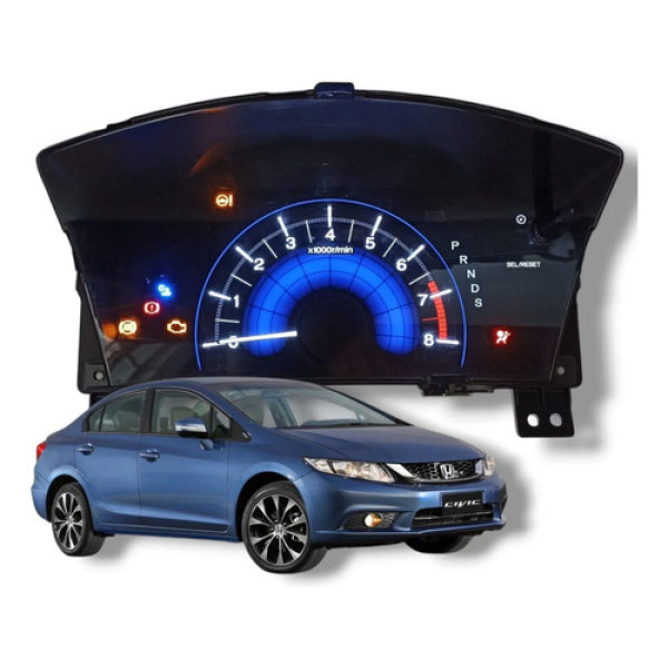 Painel De Instrumentos Honda Civic Lxr 2.0 2014 A 2016