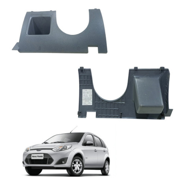 Moldura Painel Ford Fiesta 06 A 12 Vp7s6xa04327