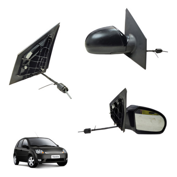 Retrovisor Direto Fiesta 2003 A 2014