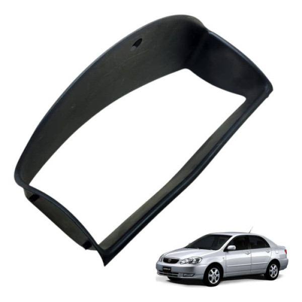 Moldura Painel Instrumentos Corolla Fielder 2003 A Preto