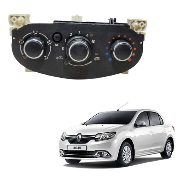 Botão Ar Condicionado Sandero Logan 2008 2009 2012 Comando