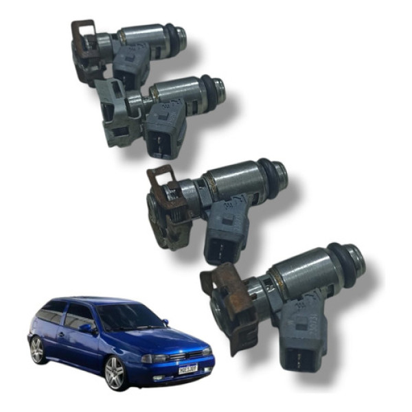 Kit 4 Bico Injetor Vw Iwp044 Gol Parati Polo Saveiro Ap 1.6