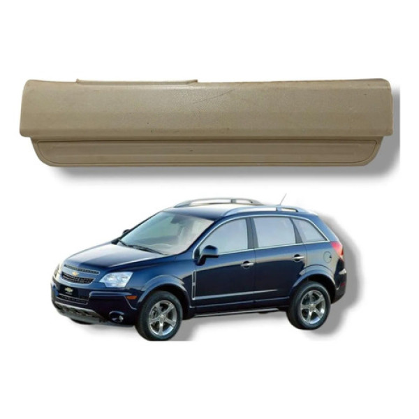 Soleira Dianteira Direita Gm Captiva 2008 A 2012 Bege