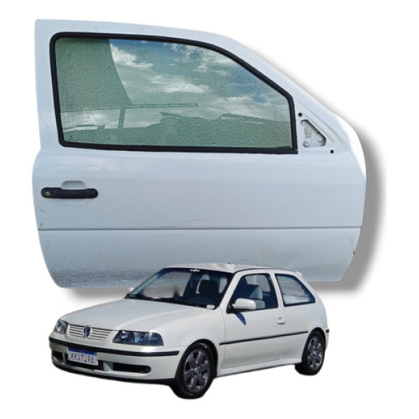 Porta Direita Gol G3 G4 2000 2001 A 2014 2p Dianteira Direita Branco