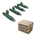  Kit 4x Bico Injetor Corolla 1.8 16v Gas 2003 A 2008