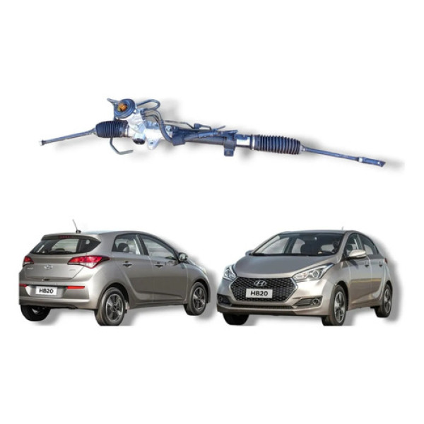 Caixa Direção Hyundai Hb20 2013 2014 A 2019 Hidráulica 