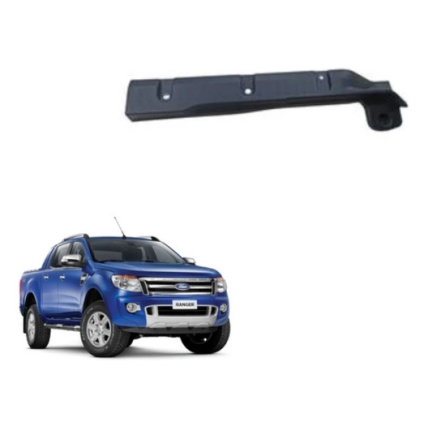 Moldura Frontal Caçamba Direito Ford Ranger Xlt 2013a2020 Preto
