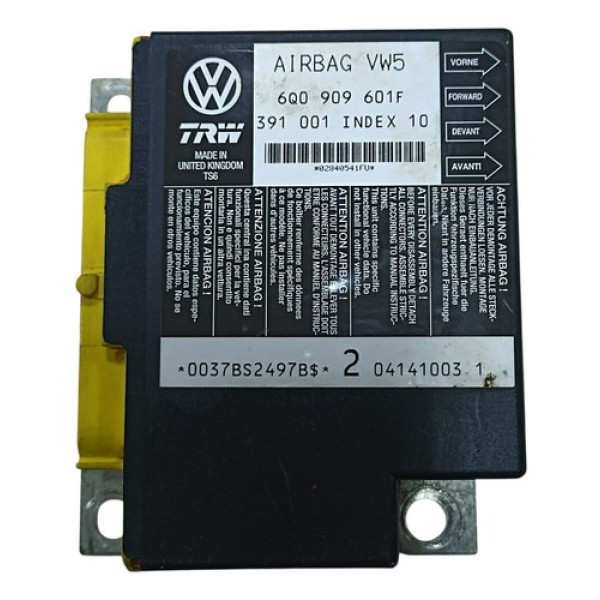 Módulo Central Airbag Vw Polo Passat 6q0 909 601f 