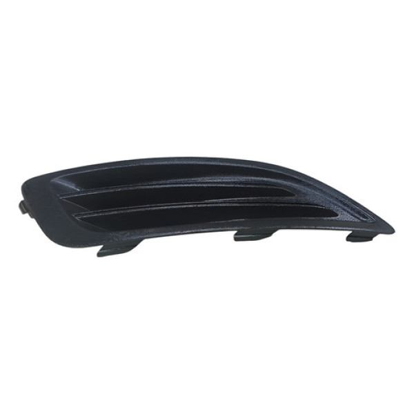 Grade Moldura Parachoque Direito S/ Milha Fiesta 2014 A 2017 Preto Direito