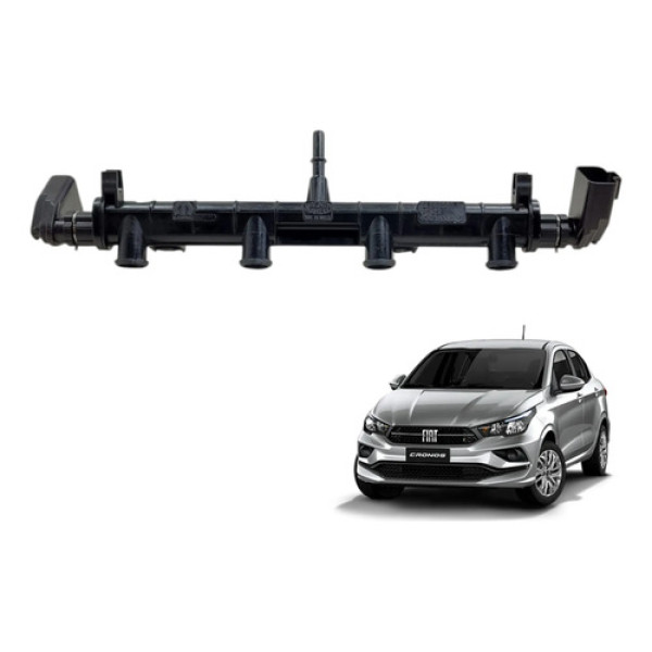 Flauta Bico Injetor Fiat Argo Mobi Cronos 1.3 55269880