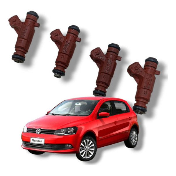 Kit 4x Bico Injet Gol Voyage 1.0 8v Flex 13 A 2020 280157111