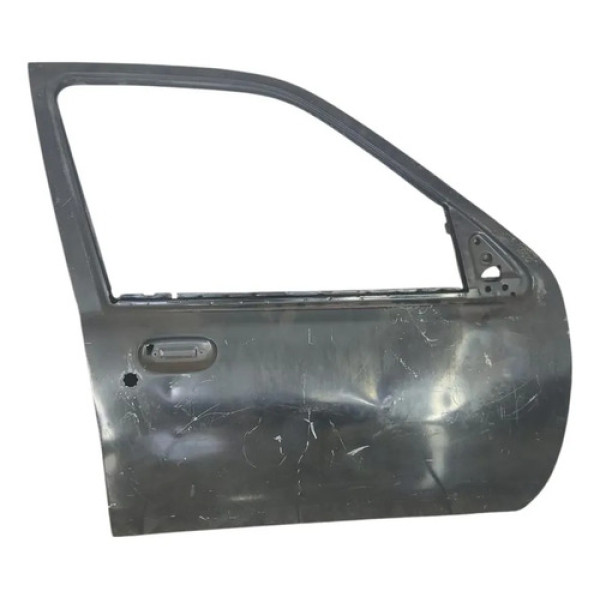 Porta Direita Fiesta 1997 1998 A 2002 2p Courier Até 2013 Dianteira Direita Azul