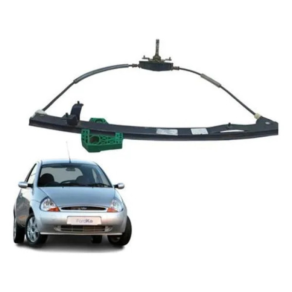 Máquina De Vidro Porta Direita Ka 1997 A 2007 Manual