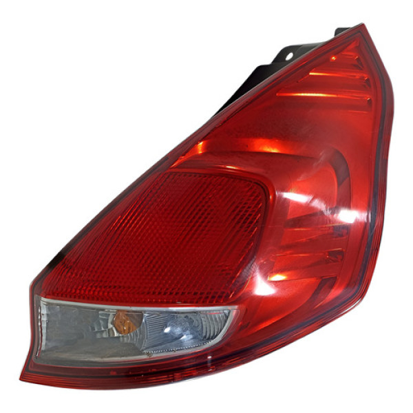 Lanterna Traseira Direita New Fiesta Hatch 2013 A 2019 Direito/passageiro Vermelho