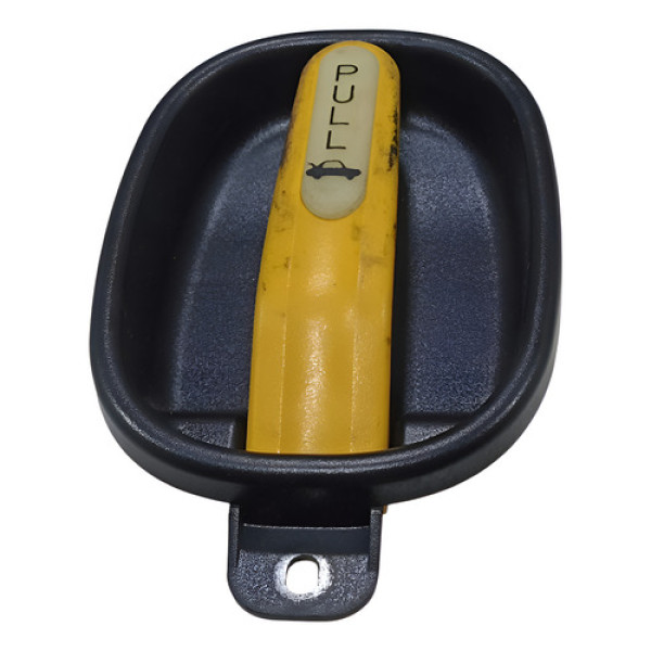 Puxador Interno Porta Mala Azera Elantra  2001 A 2011 Preto Traseira