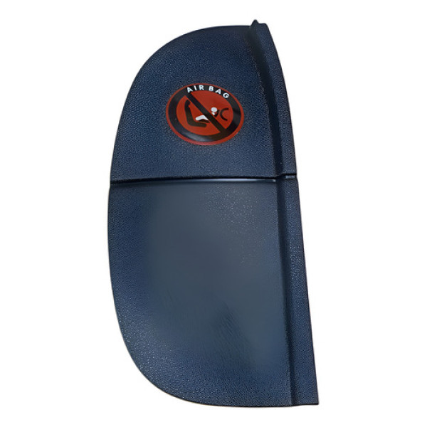 Acabamento Lateral Painel Direito Citroen C3 Picasso 2015 - Preto