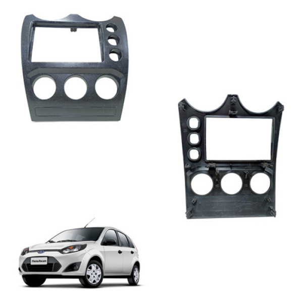 Comando Ar Moldura Central Painel Ford Fiesta 2009 A 2014