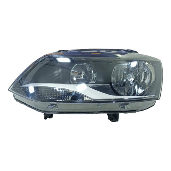 Farol Esquerdo Fox Space 2010 A 2014 Foco Duplo