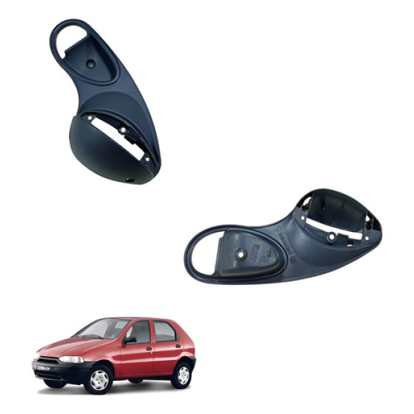 Moldura Maçaneta Dianter Esquerd Pálio Weekend Siena Estrada Dianteira