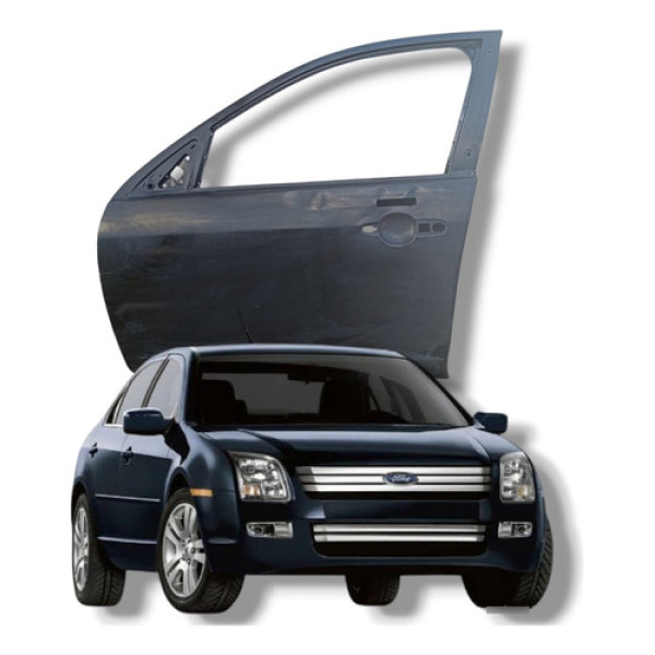 Porta Dianteira Esquerda Fusion 2006 2007 A 2012 C Teclado Dianteira Esquerda Preto