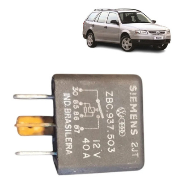 Relé Auxiliar Ventilador Vw Gol G3 Parati 2001 A 2005